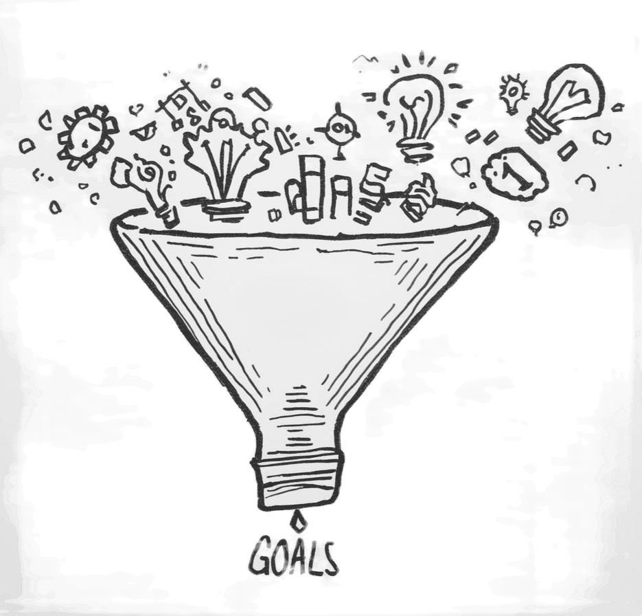 Lots of ideas does not have to equal lots of goals